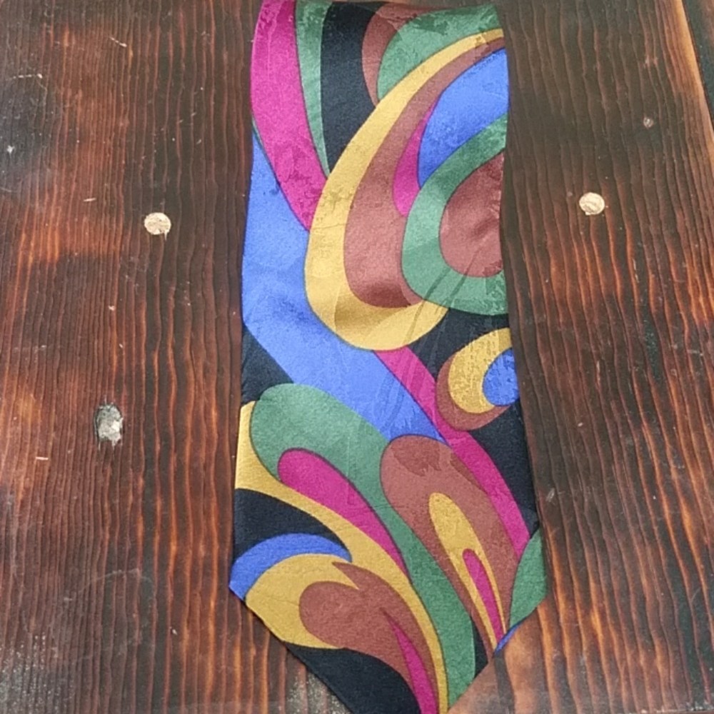 Scenario Silk Tie
